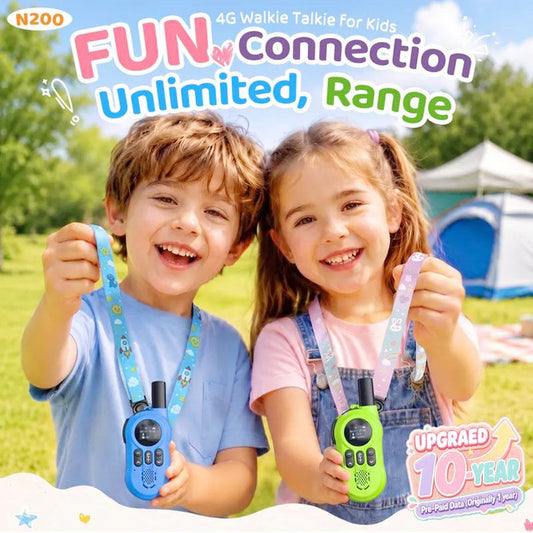📻🔋 Rechargeable Walkie Talkies for Kids – 50% OFF! 3km range, clear sound, easy to use – perfect for outdoor adventures & secret missions. 🔥👦👧