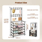 👟🧥 Multi-Functional Entryway Shoe & Coat Rack – 50% OFF! 2-in-1 storage for shoes & coats – keeps your entryway tidy and organized. 🔥🏠