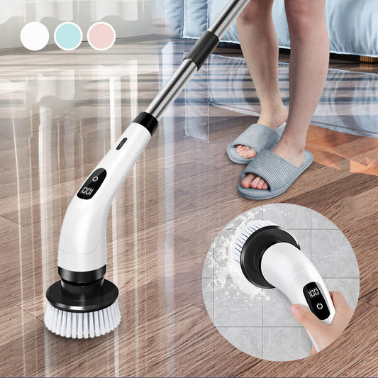⏳🔥LIMITED-TIME 66% OFF! ⏰🧹 8‑in‑1 Electric Cleaning Brush Set 🏠