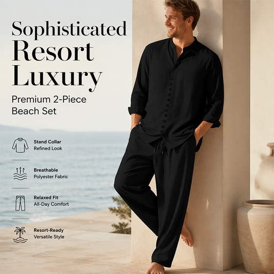📢📢40% OFF !! ⏰Men's Minimalist Casual Shirt and Pants Set