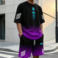 👕🩳 Men's Summer T-Shirt & Shorts Two-Piece Set – 50% OFF! Breathable, lightweight, perfect for hot days & casual outings. ☀️