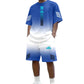 👕🩳 Men's Summer T-Shirt & Shorts Two-Piece Set – 50% OFF! Breathable, lightweight, perfect for hot days & casual outings. ☀️