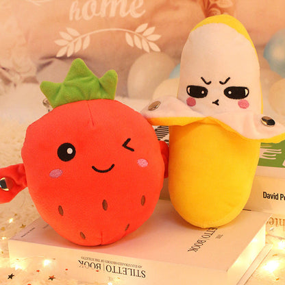 🍌Final Hours Flash Sale ￡13.99!!⚡🍓Give him a joyful childhood！🎶Fruit Sensor Beat Interactive Doll