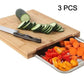🎁🔪 50% OFF! Slide-Out Tray Cutting Board – wooden design, easy cleanup, great for cheese, fruits & veggies. 🧀🍎