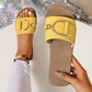 👡✨ Women's Flat Slide Sandals with Metal Buckle – 50% OFF! Comfort meets style – sleek metal buckle, cushioned sole, easy slip-on. 🔥☀️