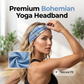 🧘‍♀️🌸 Stylish Bohemian Yoga Headband for Women – 50% OFF! Boho-chic design, soft, stretchy – keeps hair in place during yoga & daily wear. 🔥✨