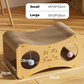 Double-Layer Curved Cat Scratcher