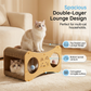 Double-Layer Curved Cat Scratcher