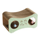 Double-Layer Curved Cat Scratcher