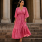 📢📢50% OFF !! ⏰Women's Elegant V-Neck Printed Dress