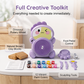 🎨🌀 Kids Electric Pottery Wheel – DIY Clay Craft Kit. Spin, shape, create – endless fun for young artists. 🔥👧👦