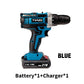 🔧⚡ Electric Cordless Drill with Battery & Charger – 50% OFF! 18V power, 2-speed, lightweight – ready for any project. 🔥💪