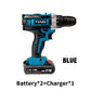 🔧⚡ Electric Cordless Drill with Battery & Charger – 50% OFF! 18V power, 2-speed, lightweight – ready for any project. 🔥💪