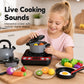 🍳 Save 50%!🥘 Kids' Toy Kitchen, Camping Themed Pretend Cooking Playset for Indoor & Outdoor Role Play ✨