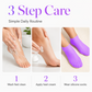 👣BUY 1 GET 1 FREE! Reusable Silicone Moisturizing Foot Mask Socks, Non-Slip Exfoliating Foot Wrap, Soft Second Skin Foot Protector for Dry Cracked Heels, Beach & SPA Foot Care