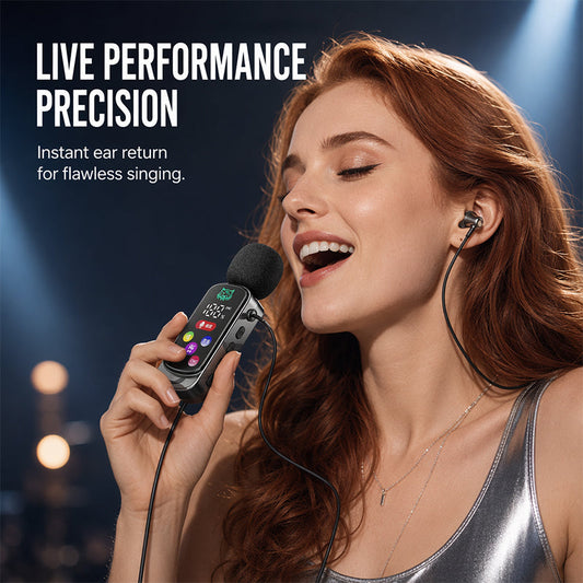 🎤🎧 Bluetooth Karaoke Headset with Collar Clip – 50% OFF! Hands-free singing, secure fit, great sound – karaoke anywhere. 🔥✨