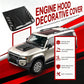 Universal Car Hood Vent Bonnet Scoop Decorative Cover ABS Car Styling Accessories