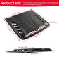 Universal Car Hood Vent Bonnet Scoop Decorative Cover ABS Car Styling Accessories