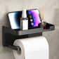 🧻📦 Wall-mounted toilet roll holder with storage compartment – 50% OFF! Handy storage for your mobile, soap and more – space-saving, sturdy, easy to fit. 🔥🚽