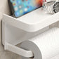 🧻📦 Wall-mounted toilet roll holder with storage compartment – 50% OFF! Handy storage for your mobile, soap and more – space-saving, sturdy, easy to fit. 🔥🚽