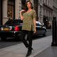 ⏳LAST DAY SALE ONLY ￡18.99!!🔥Women's Leopard Print Loose V-Neck T-Shirt
