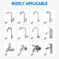 🚰50% OFF NOW! Pressurized Splash‑proof Filter Faucet Nozzle‑Multi‑Layer Filtration Tap Aerator, High‑Pressure Anti‑Splash Water Saving Sink Faucet Attachment