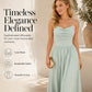 👗✨ Women's Elegant Spaghetti Strap Maxi Dress – 50% OFF! Flowing silhouette, delicate straps, timeless elegance – perfect for summer & special occasions. 🔥🌸