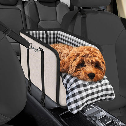 🐕🚗 Console Dog Car Seat – 50% OFF! Non-slip, portable, booster height – safe & comfy travel for your pup. 🔥🛡️