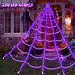 🕷️💡 5M Halloween Spider Web Light – 50% OFF! Spooky glowing web, battery-operated, versatile install – perfect for haunted vibes. 🔥🎃