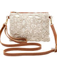 🌸👜 Floral Cutout Crossbody Bag – 50% OFF! Lightweight, versatile, day-to-night style – intricate floral texture, boutique charm. ✨
