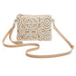 🌸👜 Floral Cutout Crossbody Bag – 50% OFF! Lightweight, versatile, day-to-night style – intricate floral texture, boutique charm. ✨