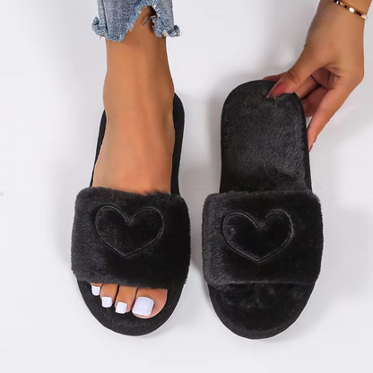 ☁️50% OFF! Plush House Slippers – velvety soft lining, non-slip flat sole, elegant solid colors – home luxury. ✨💖