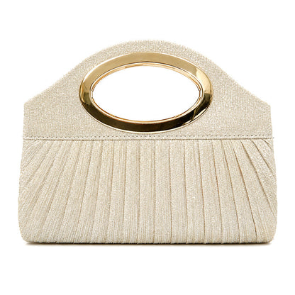 👛✨ Pleated Evening Clutch Bag – 50% OFF! Elegant pleated design, magnetic closure, compact storage – perfect for parties & special occasions. 🌸