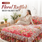⏳Limited-time 47% off⏰3-Piece Floral Ruffled Bed Skirt Set🌸🛏️