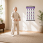 🧓📋 Tai Chi Workout Poster for Seniors – 50% OFF! 16 illustrated exercises, standing or seated, large text – easy to follow. 💪