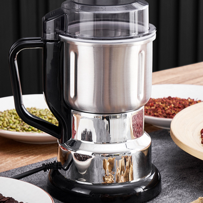📢📢50% OFF !! ⏰Compact Electric Superfine Grinding Mill‑Stainless Steel Multi‑Purpose Grain Spice Grinder, Electric Mill for Coffee Beans, Nuts, Herbs & Dry Seasonings for Home Kitchen