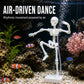 ⏳Limited time 50% off💥Dancing Skeleton Aquarium Ornament💀3D Printed Water Flow Figure, Halloween Fish Tank Decoration🐠✨
