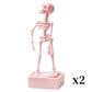 ⏳Limited time 50% off💥Dancing Skeleton Aquarium Ornament💀3D Printed Water Flow Figure, Halloween Fish Tank Decoration🐠✨