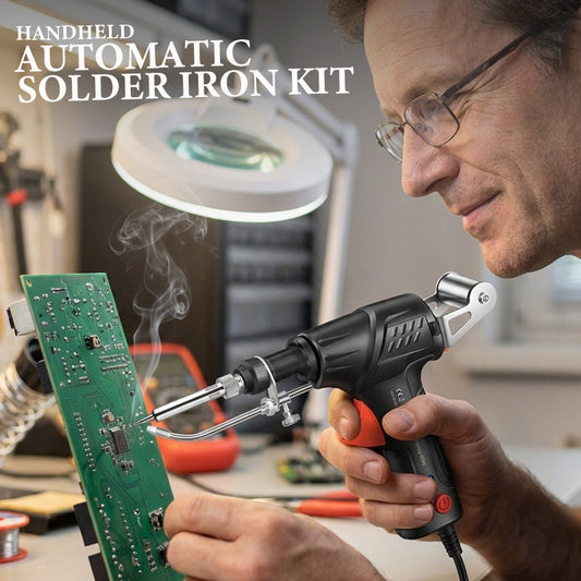 🛠️⚡ Electric Soldering Iron Kit – 50% OFF! High-temp shell, metal parts, compact body – perfect for phone & PC repair. 🔥