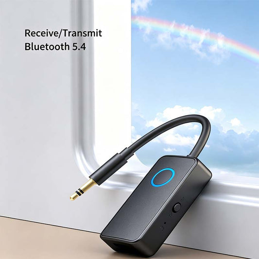 🎧📡 Bluetooth 5.4 Transmitter Receiver – 50% OFF! TX/RX dual mode, 3.5mm jack, hi-fi audio – upgrade any device wirelessly. ✨