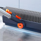 🧹✨ 3-in-1 Floor Scrubber with Squeegee – 50% OFF! Rotating V-shaped brush, built-in tweezers, extends to 138cm – no more bending. 💪