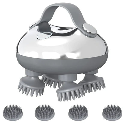 💦🧠 Electric Scalp Massager – 50% OFF! Deep-cleaning 8 claws, 3 modes, cordless & waterproof – the ultimate head & body relaxation. 🔥