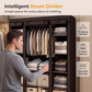 🏠 LIMITED-TIME 50% OFF! 🧵 Easy‑Assemble Non‑Woven Fabric Wardrobe – Spacious, Sturdy, Dust‑proof ✨