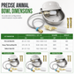 ⏳🔥LIMITED-TIME 50% OFF! ⏰🐄 Automatic 304 Stainless Steel Drinking Bowl with Float and Drain Hole for Cattle Horses Sheep and Dogs 🤖