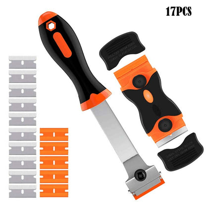 🧹💥 Wall Tile Scraper Tool Kit – 50% OFF! Metal & plastic blades for every surface, ergonomic grip, safety covers included – household essential. 💯