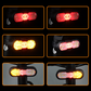 🚲💡 Smart Bike Turn Signal Tail Light – Wireless Remote, 6 Light Modes & USB Rechargeable