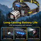 🔦🌈 5-Color LED Sensor Headlamp – 50% OFF! UV, white, yellow, blue & red lights, motion sensor – hands-free versatile lighting. 💪