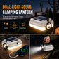 🏕️ LIMITED-TIME 50% OFF! 🔦 Dual-Light Solar Camping Lantern – Power Bank, Hanging Hook & Weatherproof 🔋