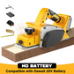🛠️🔥 Cordless Brushless Planer – 50% OFF! High-precision depth adjustment, safety lock, lightweight design – power for tough woods.