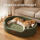 🐾 Save 50%! 🛏️ Reversible Pet Bed – Cozy, all-season & cushioned ✨